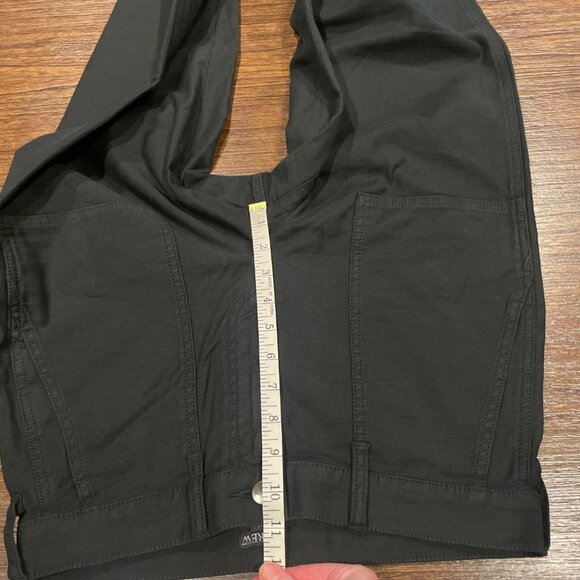 NWT J.Crew Women's Sz 26 Black Camp-Pocket Wide-Leg Pant Relaxed Utility CI936 - Picture 9 of 12